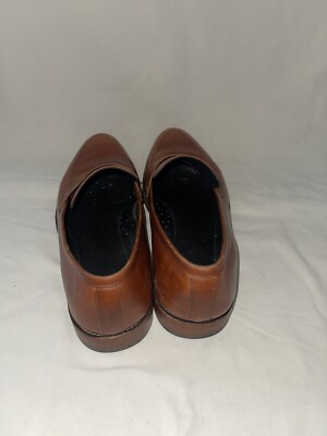Nisolo Mens Brown Leather Slip On Size 11.5 Loafers Shoes  display picture 2