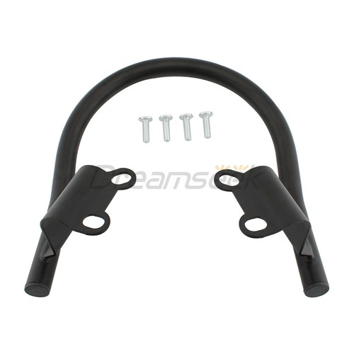 Rear Grab Handle Bar for Triumph Street Twin 900 16-22 Armrests Hand Rail Black - Picture 2 of 9