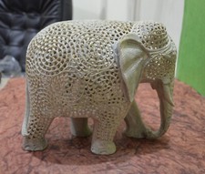 15 Soapstone Elephant Fine Work Baby Carving ...