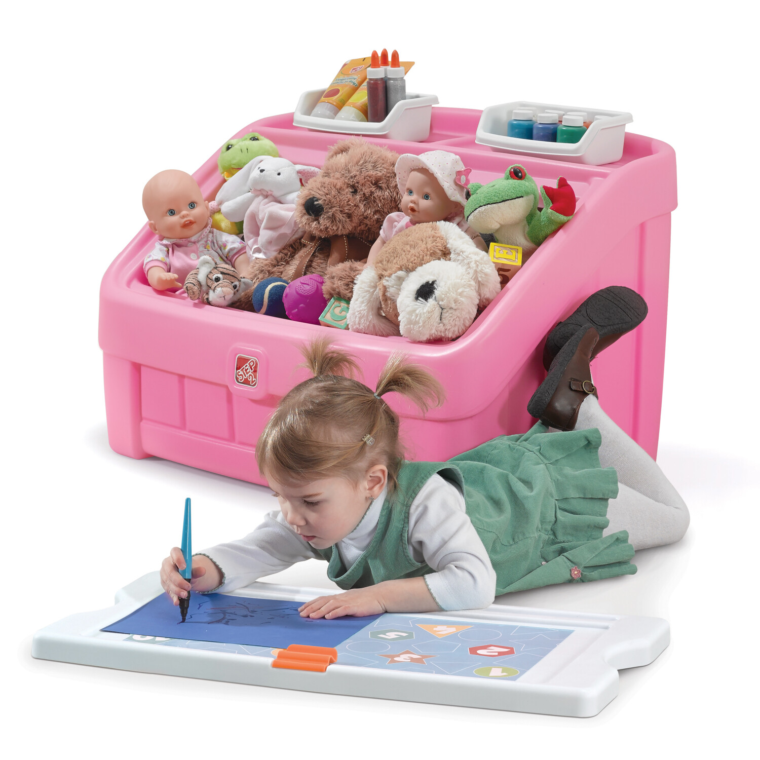 compact toy storage