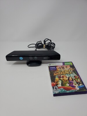 Xbox 360 Kinect Motion Sensor With Kinect Adventures Microsoft 