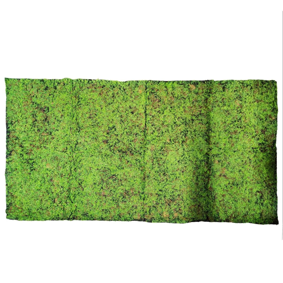 Deluxe Artificial Moss Mat Roll - Bulk SQM Grass Leaf Greenery Wall Turf - Image 2 of 4