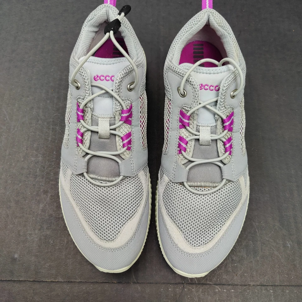 Ecco Terra Cruise Sneakers grau lila Damen Größe 8 bequem V84301358295 - Bild 2 von 4