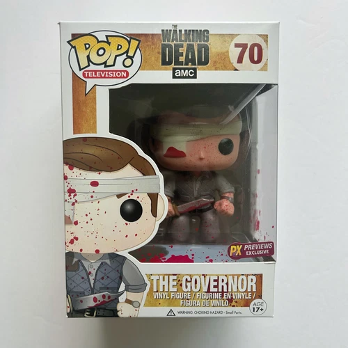 The Walking Dead Bloody The Governor Funko 70 PX Previews Exclusive