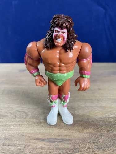 WWF Hasbro The Ultimate Warrior Vintage Titan Spor...