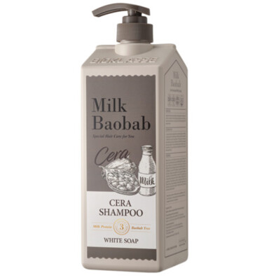 BIOKLASSE MILK BAOBAB White Soap Hair Shampoo Treatment 1200ml 
