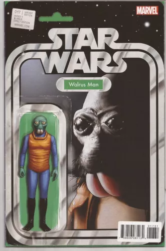 STAR WARS #17 - JOHN T. CHRISTOPHER ACTION FIGURE VARIANT - MARVEL COMICS - 2016