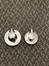 Aqualisa Wall Shower Outlet Elbow - Chrome  Set Of 2