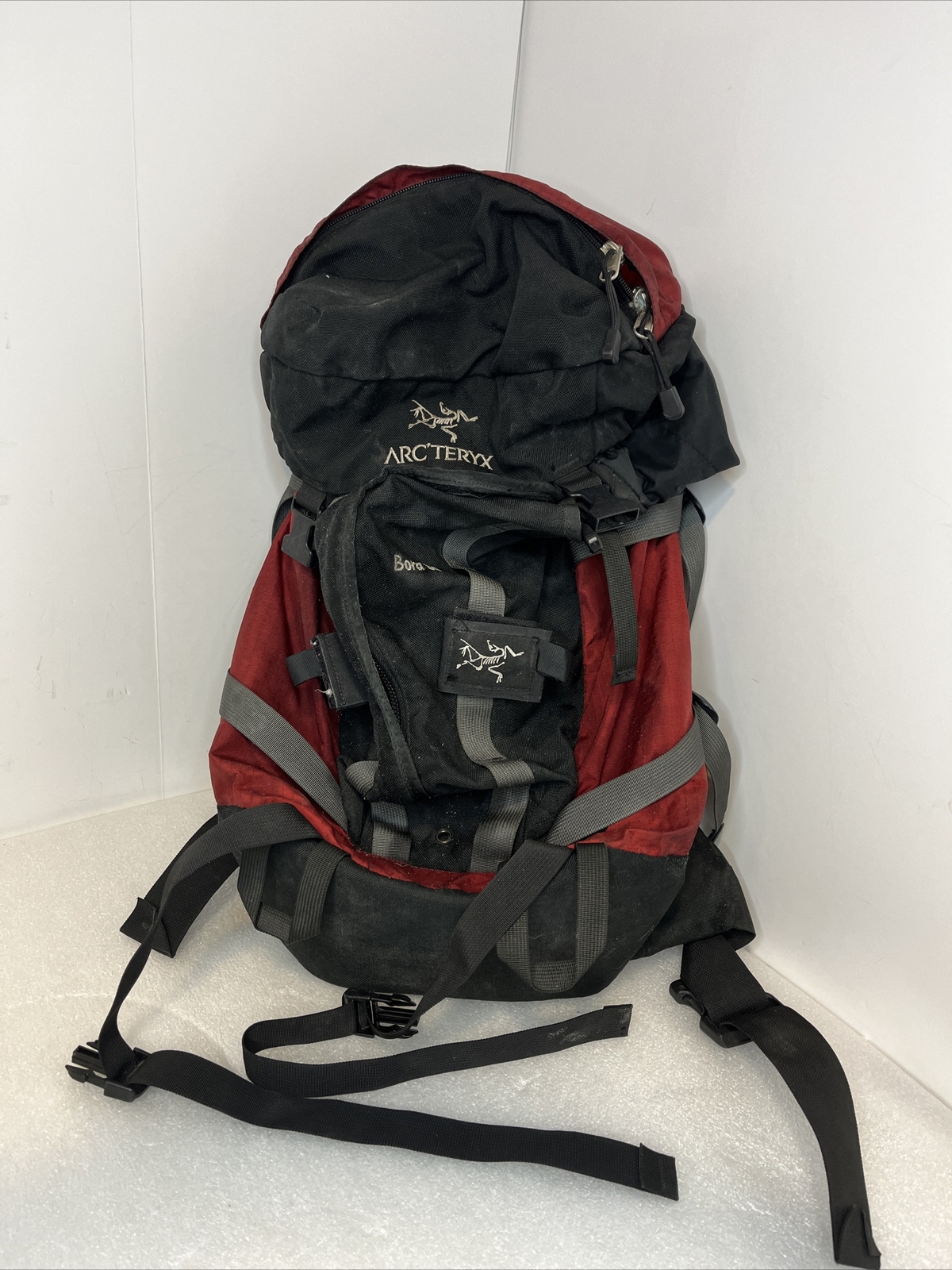 Mochila de Senderismo Arc’teryx Bora 30 De Colección Negra Roja Canadá Arcteryx