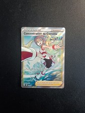 Carte Pokemon Concentration de Cornélia  160/163 EB05 Styles de Combat neuf FR