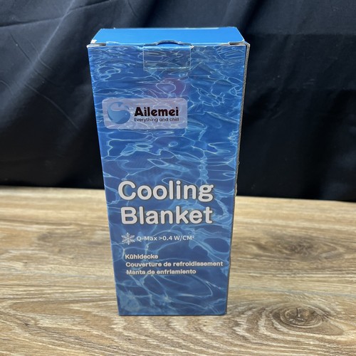Ailemei Cooling BLANKET Double Sided Lightweight SIZE Twin/Throw 50x70 GRAY