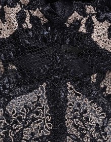 Soiree by Agent Provocateur DIONI Thong Black/Gold Size:3 M  Ret:$390 New/Tag