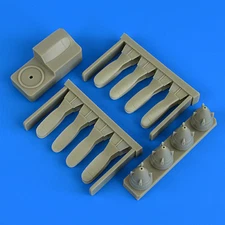 quickboost 72555 x 1/72 P3 Orion Propeller sw/Jig Tool for Hasegawa