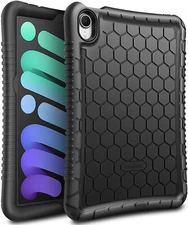 Silicone Case for iPad Mini 7 (A17 Pro) 8.3 Inch Shockproof Soft Silicone Cover 