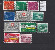 STAMPS LOT SWITZERLAND USED (L25337)