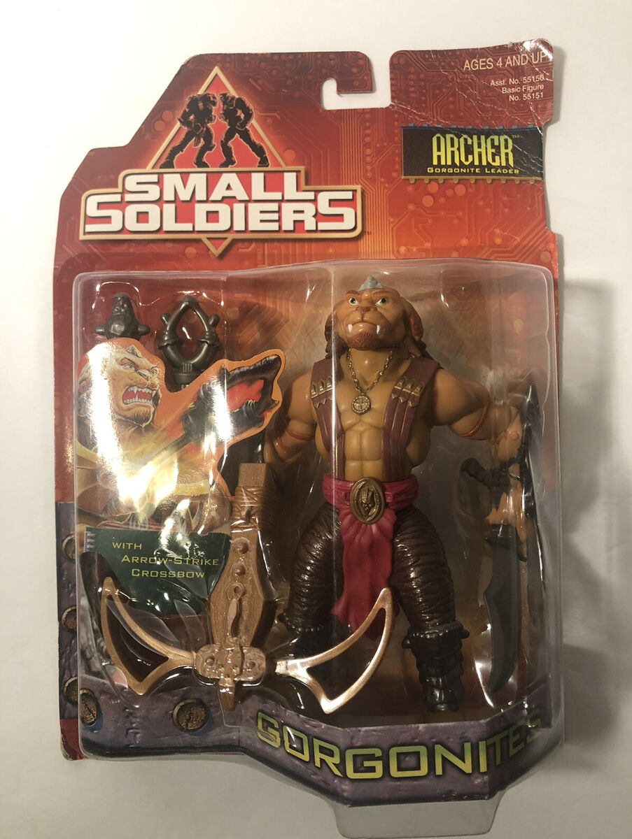 VTG ARCHER GORGONITE LEADER Small Soldiers W/Arrow Strike VTG ARCHER GORGONITE LEADER Small Soldiers W/Arrow Strike