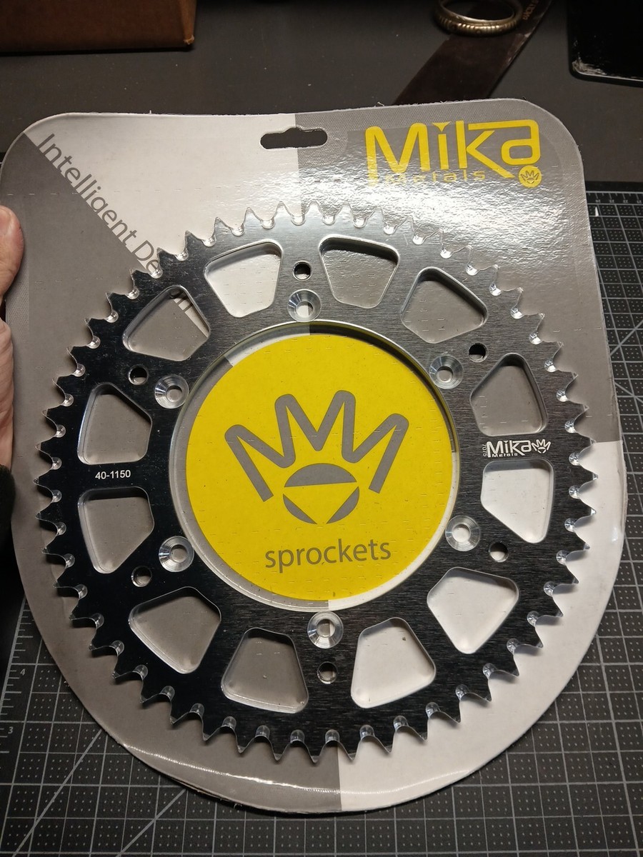 MIKA METALS Aluminum Rear Sprocket 50T KX125 KX250 KX250F KX450F