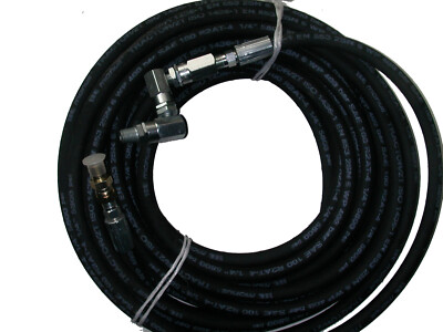 LT75600ACCME; 50 ft x 1/4'' HP Grease Hose (5000 PSI )w/ Adapters