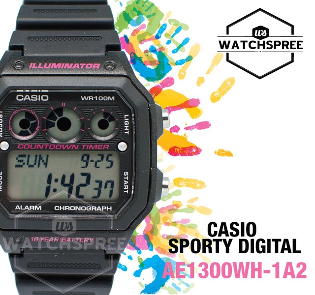 interval timer wrist watch