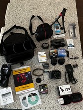 Panasonic Lumix DMC-FZ200 12.1 MP Digital Camera In Black + Accessories