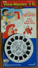 Disney's The Little Mermaid Ariel  the Magic Ring GAF View-Master Pack
