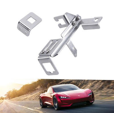 1x Chrome Gm Throttle Cable Kickdown Bracket Für Chevy SBC BBC Holley Kick Down