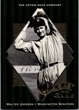 2001 Upper Deck Hall of Famers#55Walter Johnson