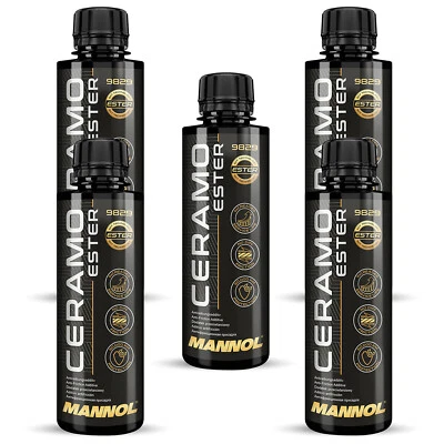 5x 250ml MANNOL Ceramo Ester 9829 Additif Anti-usure Protection Moteur - Photo 1/2
