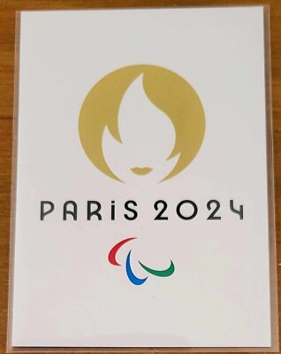 Flamme Paris 2024 Agitos Paralympiques #9 Panini Paris 2024 Olympische Spiele RAR