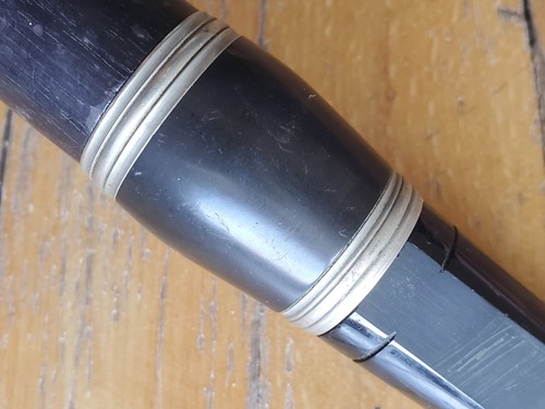 nice old wooden Eb Clarinet by "Amati" Boehmsystem, 1part mainpart, UNUSUAL - Picture 8 of 11