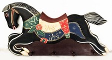 Accroche Torchons - Cheval en bois - Décor Main
