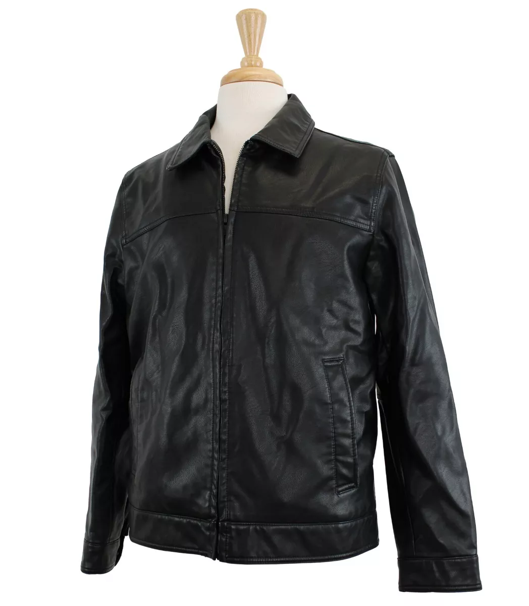 Tommy hilfiger on sale leather jacket