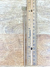 Clock Copper Chime Rod 6.00mm Diameter Threads x 6 1/2 Inches Long      (KD816)