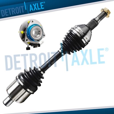 Front Driver Side CV Axle Shaft Wheel Bearing Hub for Regal Monte Carlo Montana