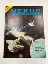 1982 NEXUS The Gaming Connection Magazine 1 Task Force Games Star Fleet Battle