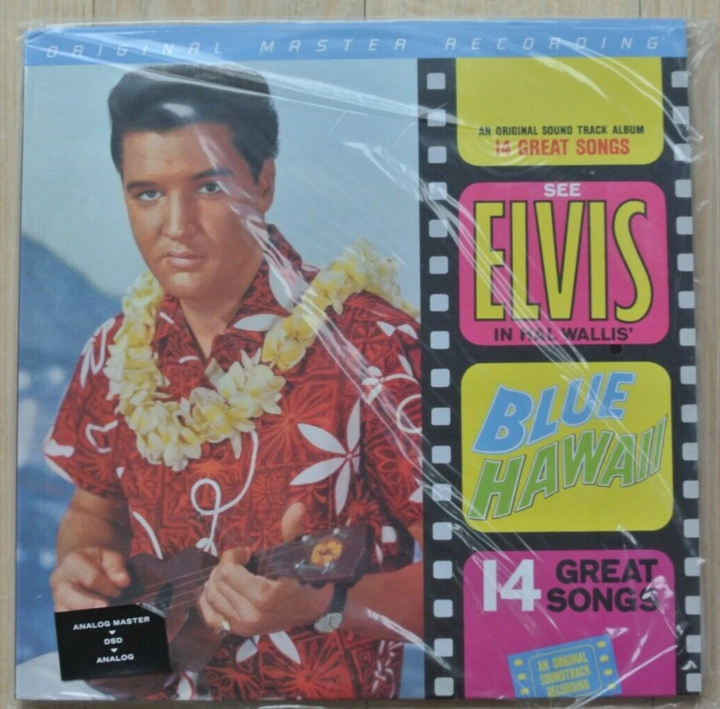 ELVIS PRESLEY Blue Hawaii Soundtrack 2-LP Ltd MFSL Vinyl Sealed