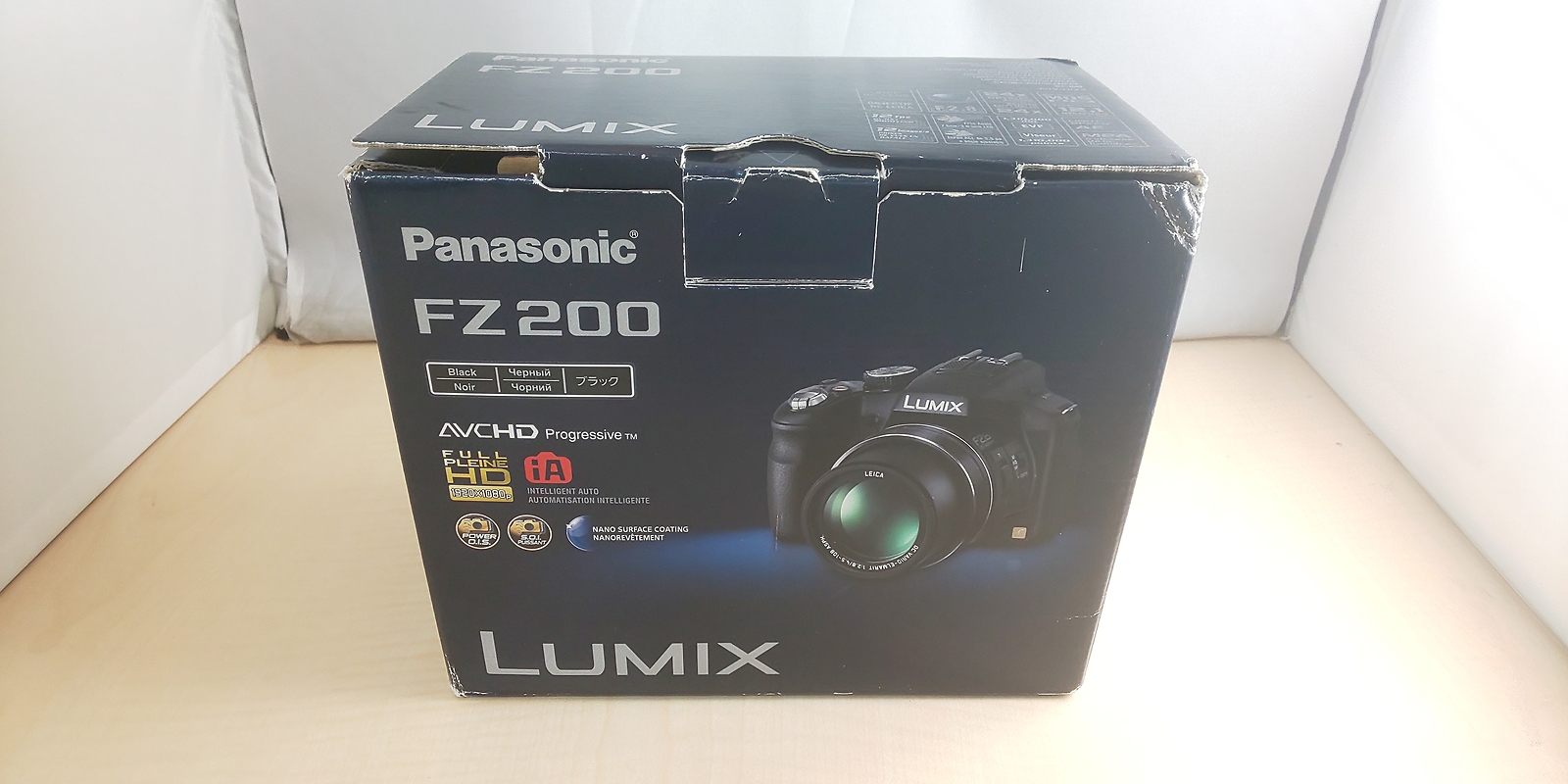 Panasonic digital camera LUMIX FZ200 Optical 24 times black DMC