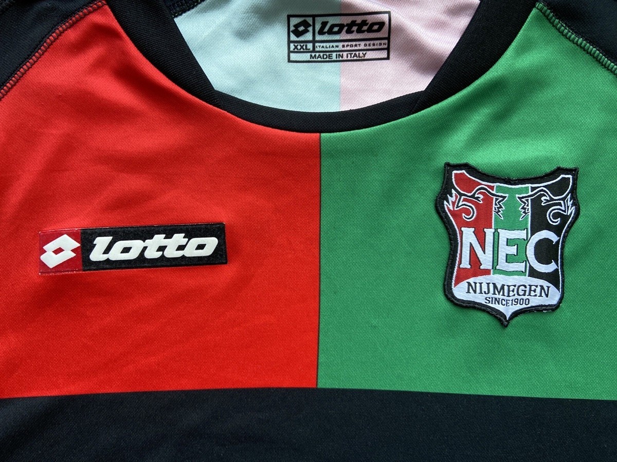 NEC NIJMEGEN 2006 2007 HOME FOOTBALL SHIRT SOCCER JERSEY LOTTO sz