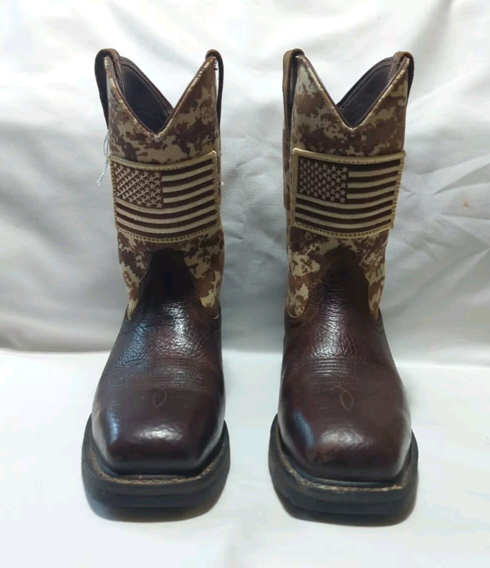steel toe mens ariat patriot boots