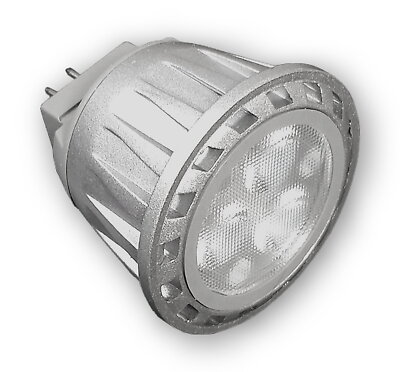 LED Einbaustrahler 7 Watt, Kaltweiß, Chrom – 60 Mm Bohrloch, 12V, Inkl. MR16 LED