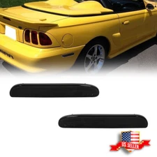 OE-Spec Smoke Rear Side Marker Lights Reflectors For 94 95 96 97 98 Ford Mustang