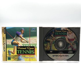 Virtual Open Tennis Sega Saturn SS Japan NTSC-J