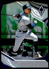 2019 PANINI PHOENIX GREEN PRIZM /50 GIANCARLO STANTON R69