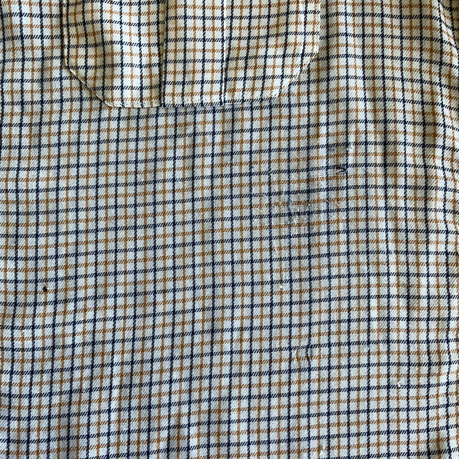 VTG LL Bean Cursive Script Tag Button Up Work Shi… - image 8