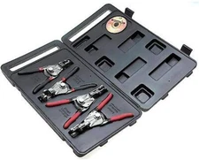 Ratchet Master QRP4S-P Quick Release Plier 4 Piece Set with Case