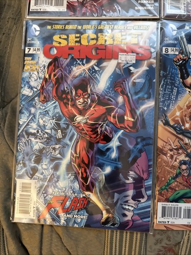 Lote de Secret Origins #2 3 4 7 8 11 DC Nuevos 52 Cómics 2014 Harley Quinn Batman - Imagen 5 de 7