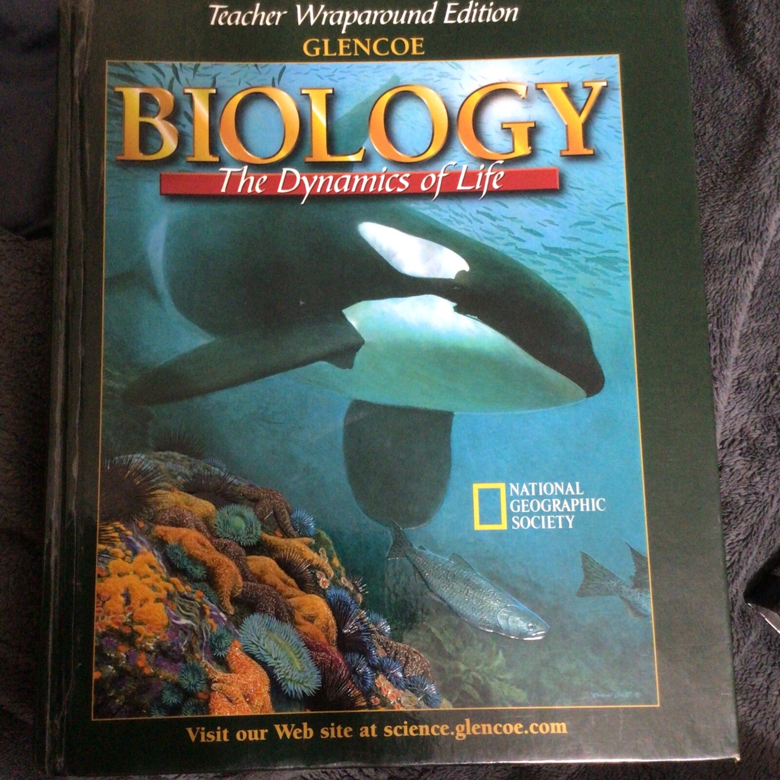 GLENCOE BIOLOGY TEACHER WRAPAROUND EDITION THE DYNAMICS OF LIFE (NEW