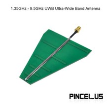 1.35GHz-9.5GHz UWB Ultra-Wide Band Antenna Log-Periodic Antenna SMA-J Connector