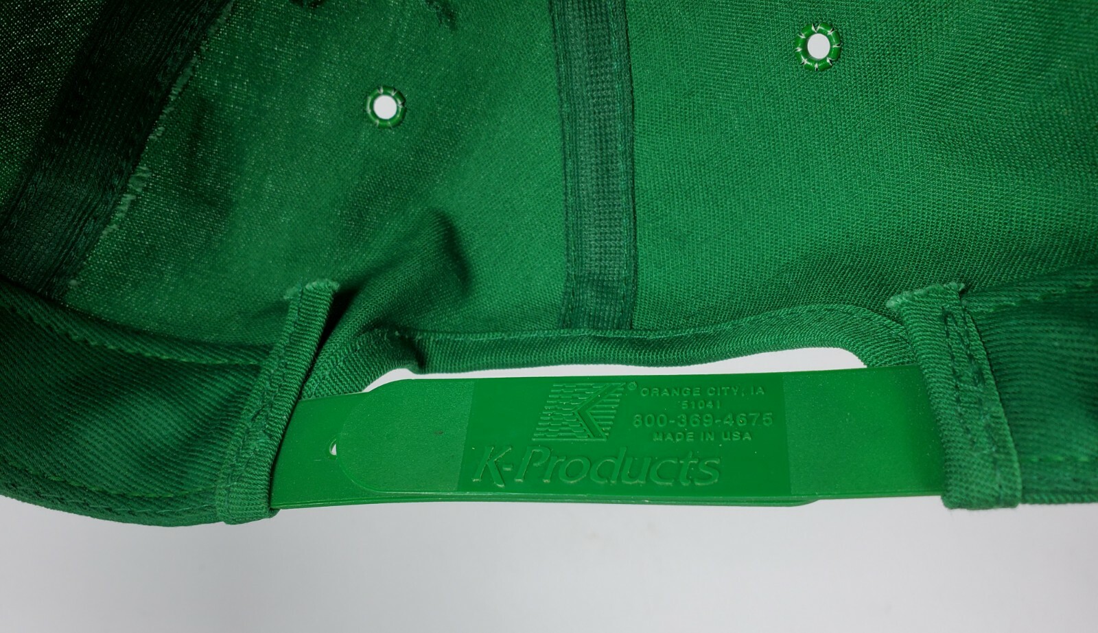 Vtg John Deere Cap Hat Patch Snapback K Products … - image 5