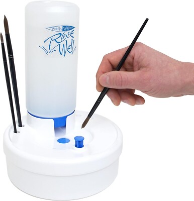 Fresh Water Rinse Well Brush Cleaner for Cleaning Paintbrushes, Cleaning System